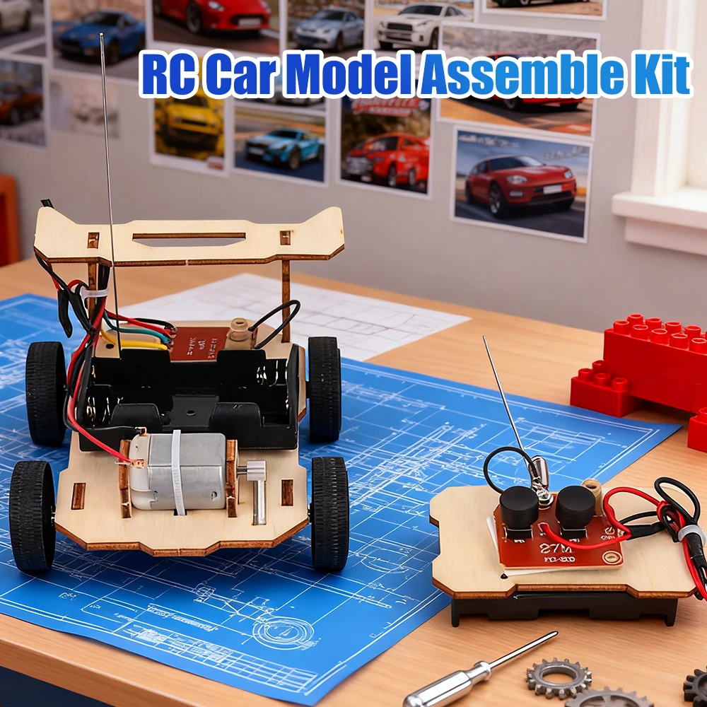 Drone Or Rc Car - DIY RC Car Model Assemble Kit