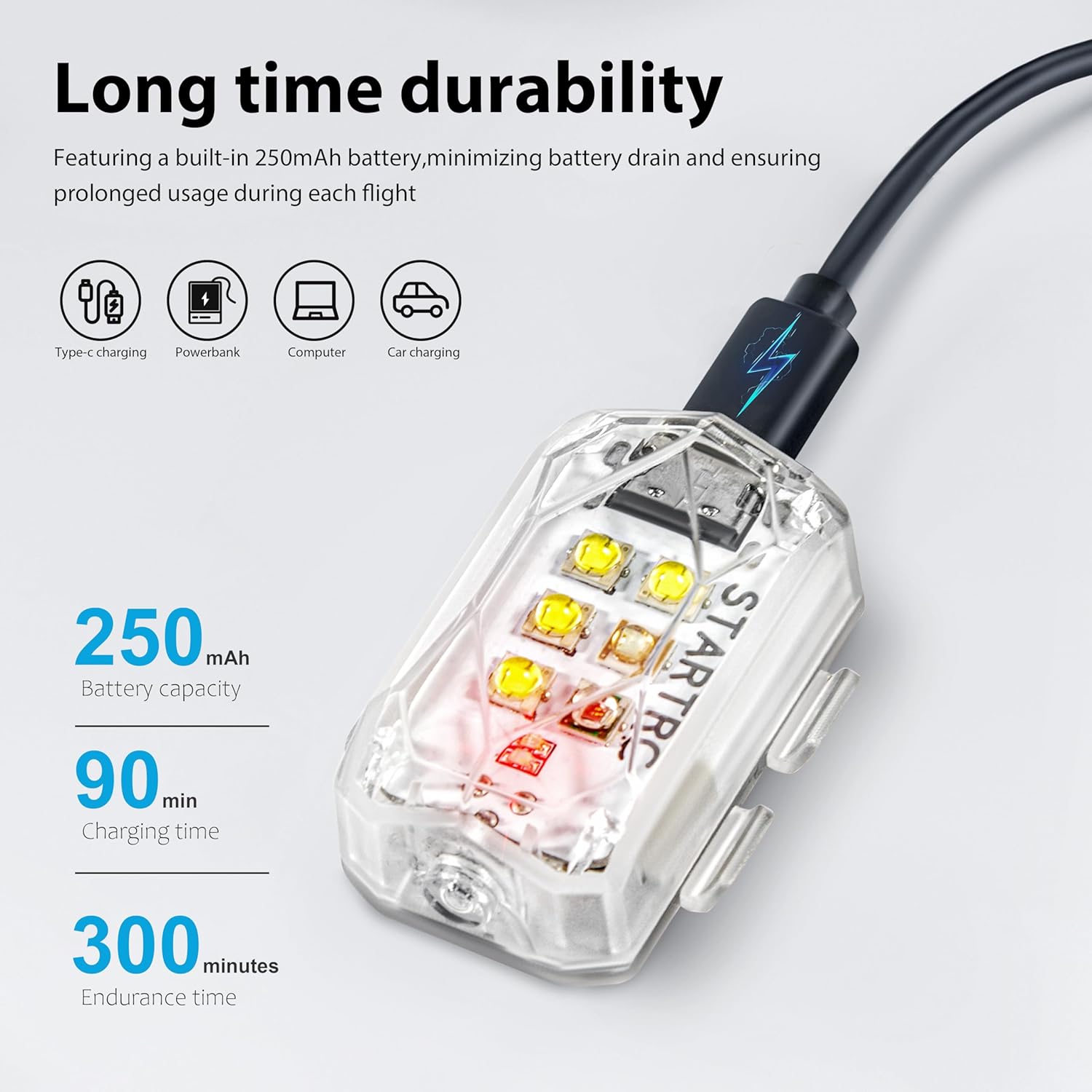 STARTRC Drone Strobe Light Ant - огляд і ціна Drone Rcs