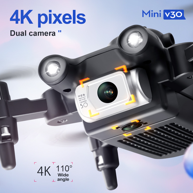 Mini V30 WiFi FPV Drone With 4 - огляд і ціна Drone Pro Rc Ufo