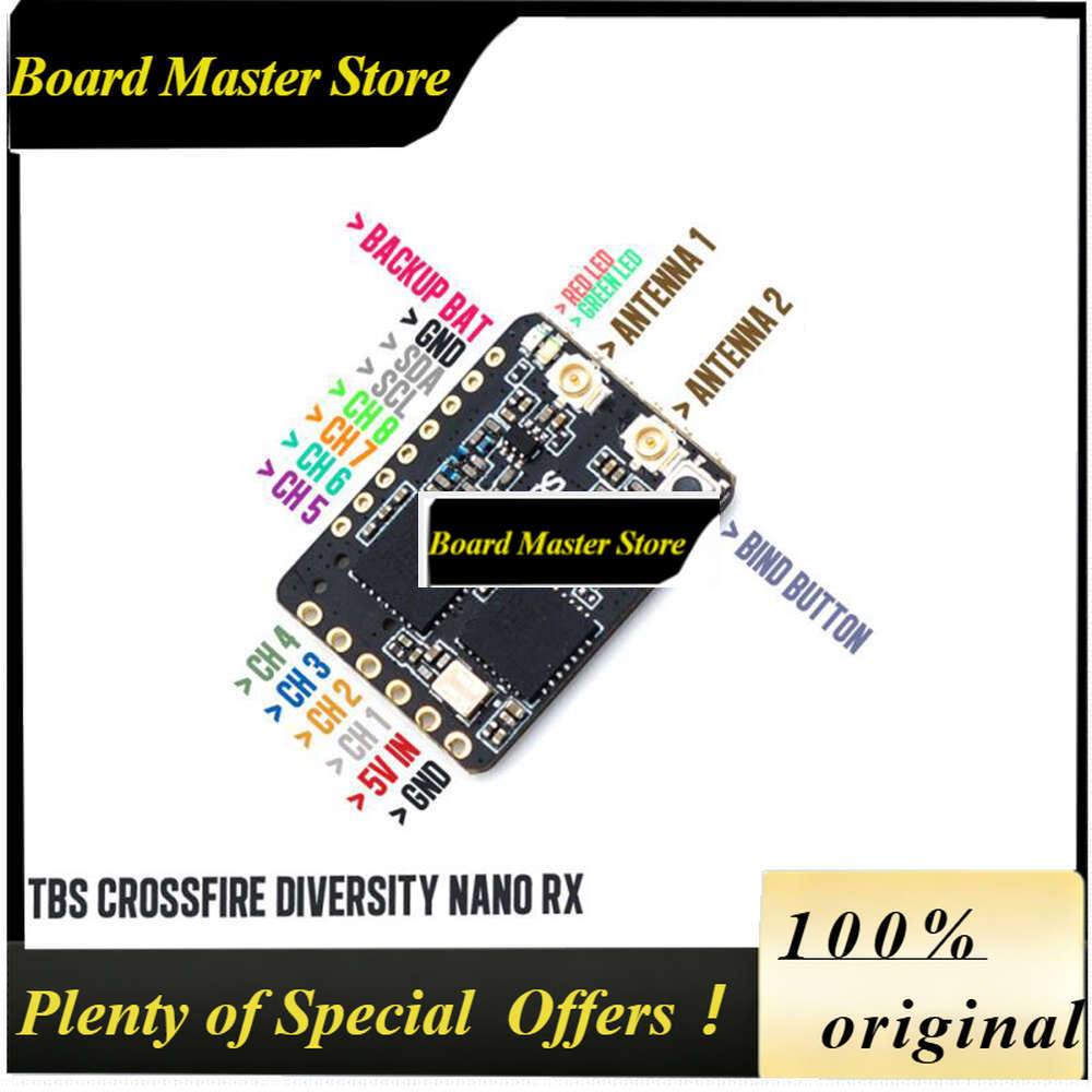 BoMaSTBS Crossfire Diversity N - огляд і ціна Crossfire Receiver Rx