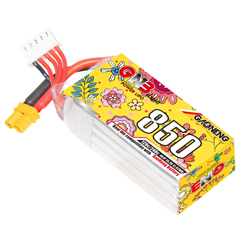 Upgraded GNB 4S 15.2V 850mAh L - огляд і ціна Drone Rc Race