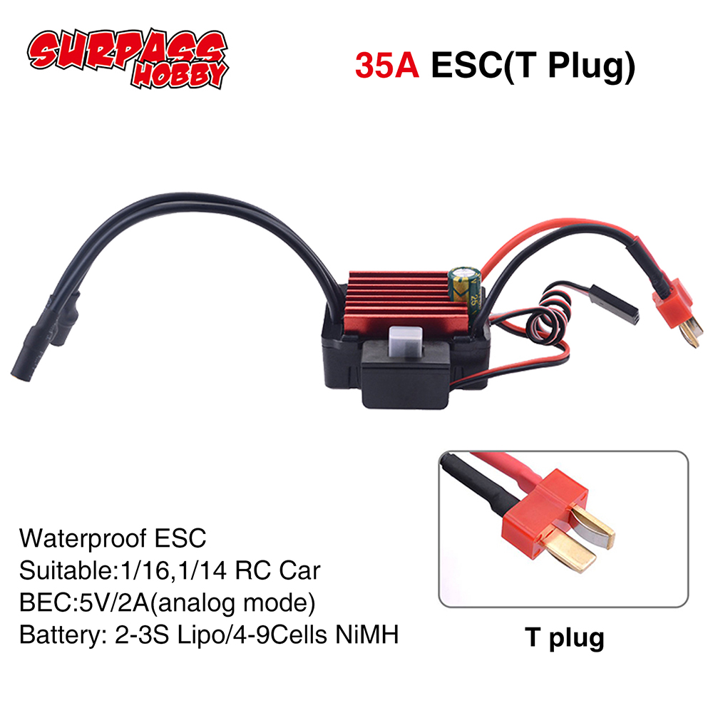 SURPASSHOBBY ESC 150A 80A 120A - огляд і ціна Drone Motor Rc Car