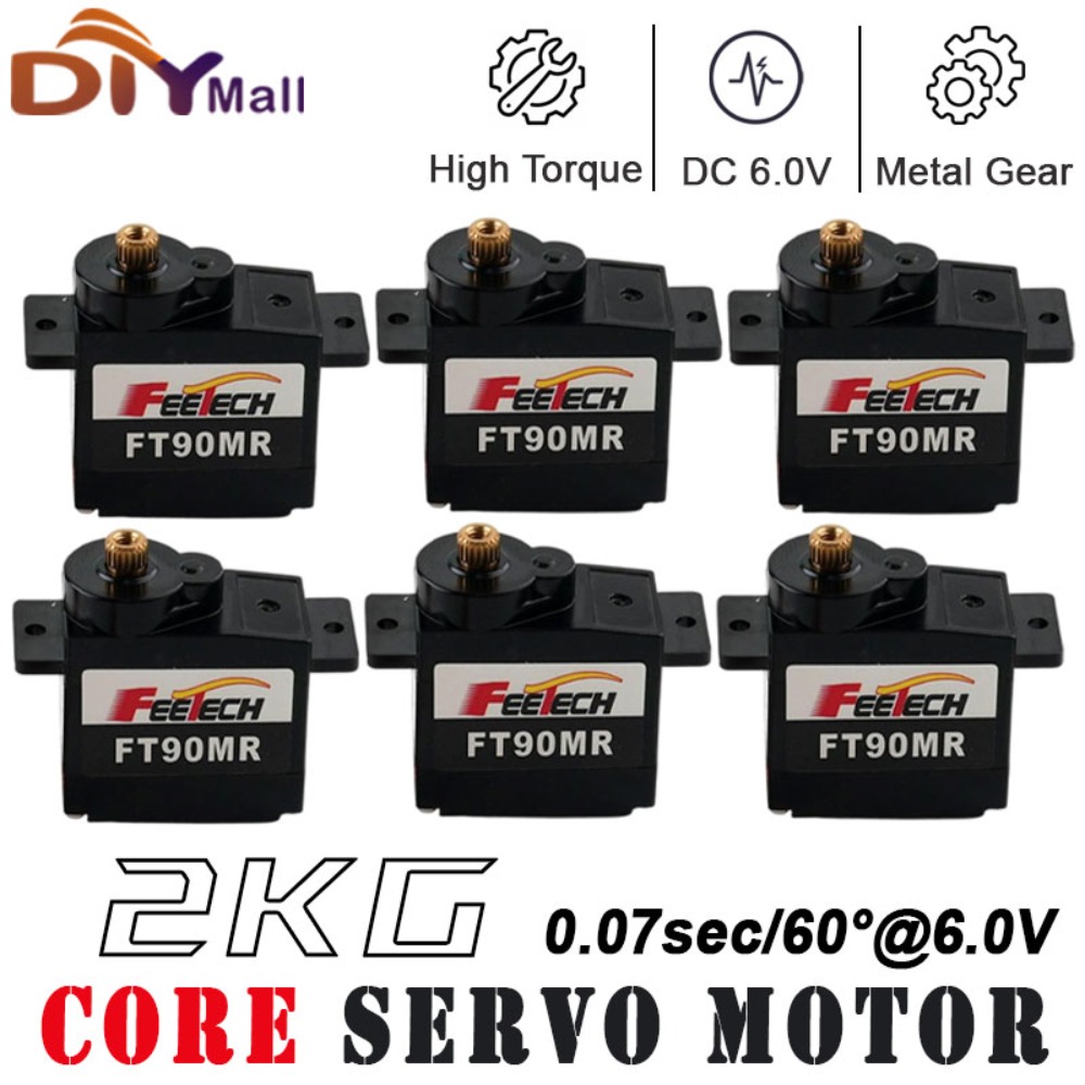 1/2/4 PCS Feetech FT90M Digita - огляд і ціна Drone Motor Rc Car