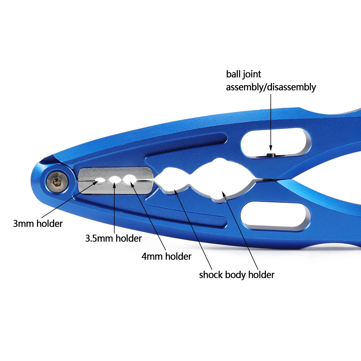 Aluminum CNC Pliers Pivot Ball - огляд і ціна Drone Rcs