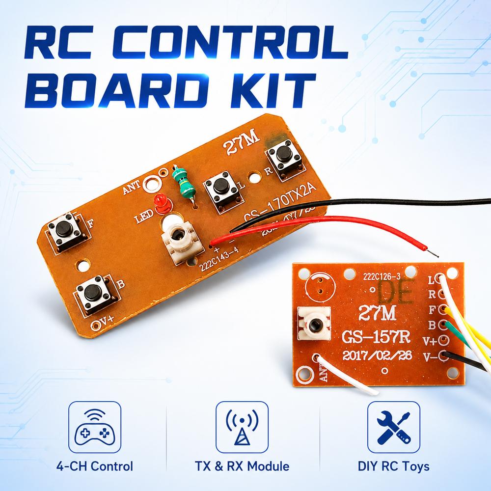 4CH RC Remote Control Circuit  - огляд і ціна Joystick Rc Drone