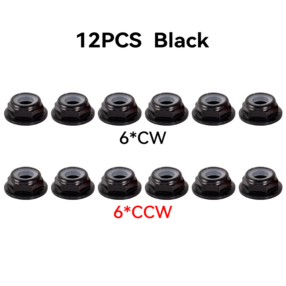 12pcs M5 Motor Screw Nuts Alum - огляд і ціна Joystick Rc Drone