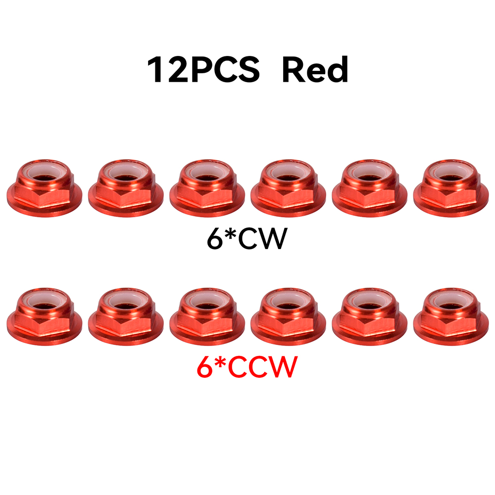 12pcs M5 Motor Screw Nuts Alum - огляд і ціна Joystick Rc Drone