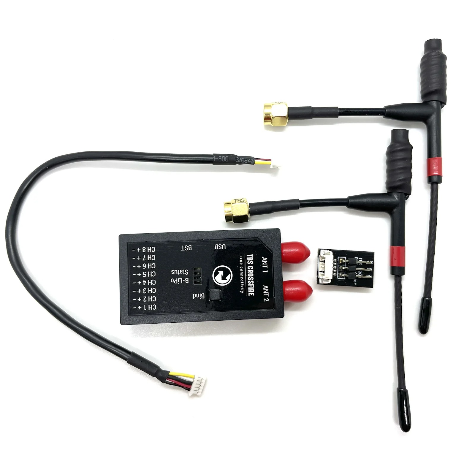 TBS Crossfire 8CH Diversity RX - огляд і ціна Crossfire Receiver Rx
