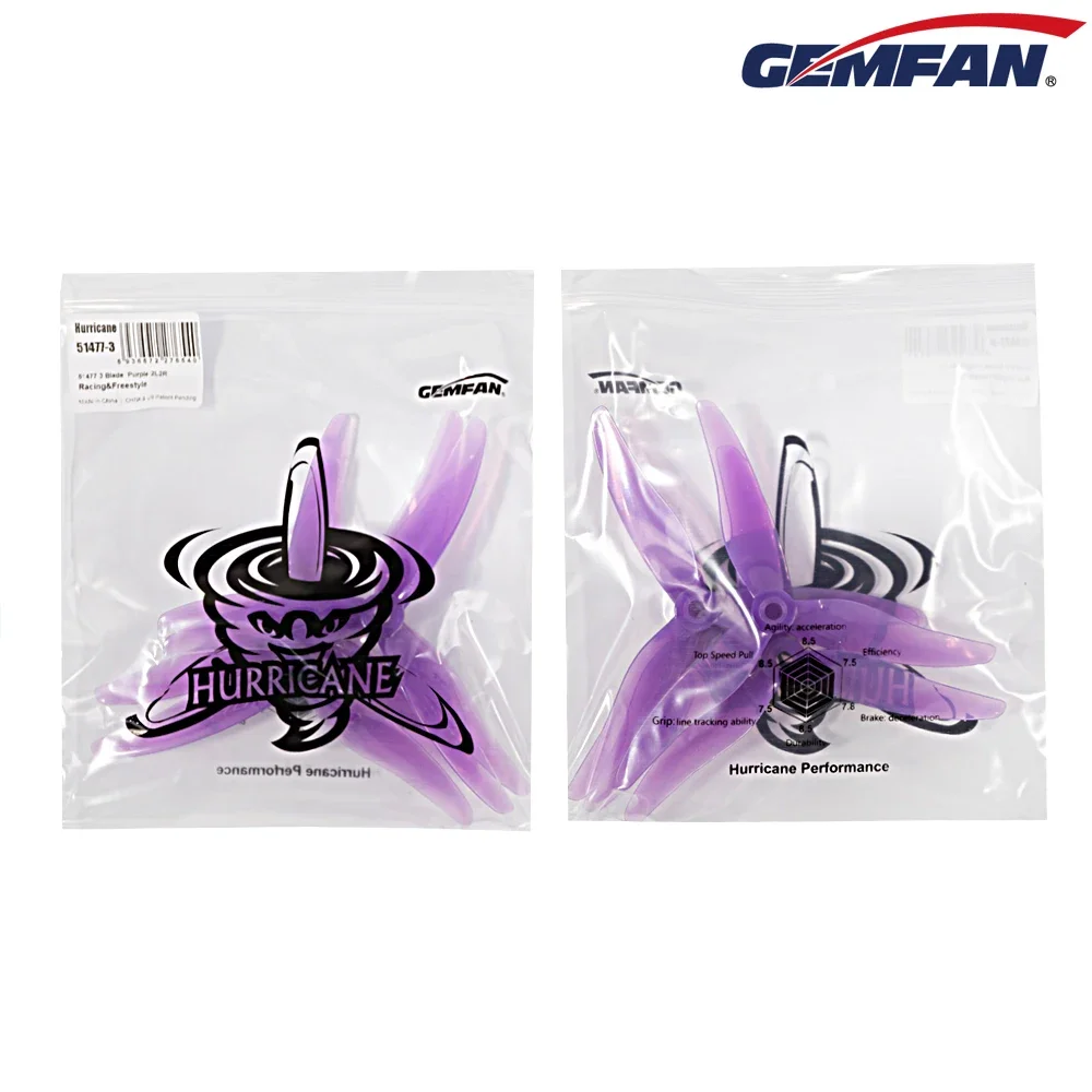 10Pairs (10CW + 10CCW) Gemfan  - огляд і ціна Drone Rcs