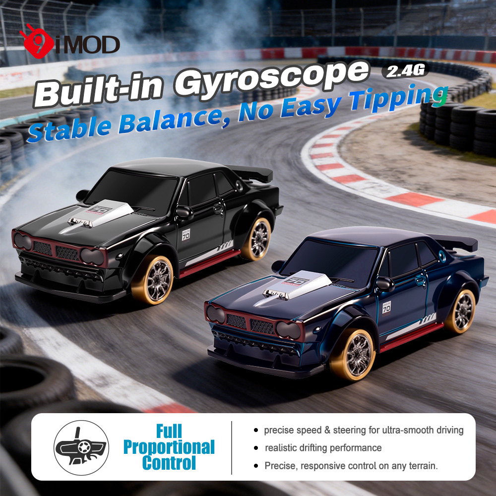 9IMOD 1/64 RC Drift Car 2.4G 4 - огляд і ціна Rc Drift Car Kit
