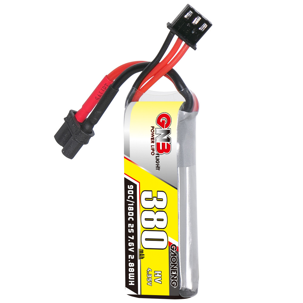 GNB 2S 7.6V 380mAh 90C/180C Li - огляд і ціна Drone Rc Race