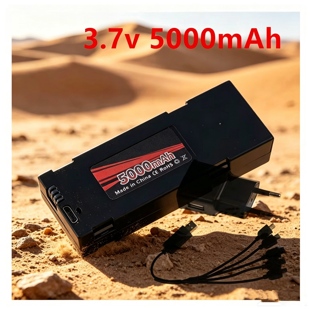E88 Battery 3.7V 5000mah E88 D - огляд і ціна Drone Rc E99 K3