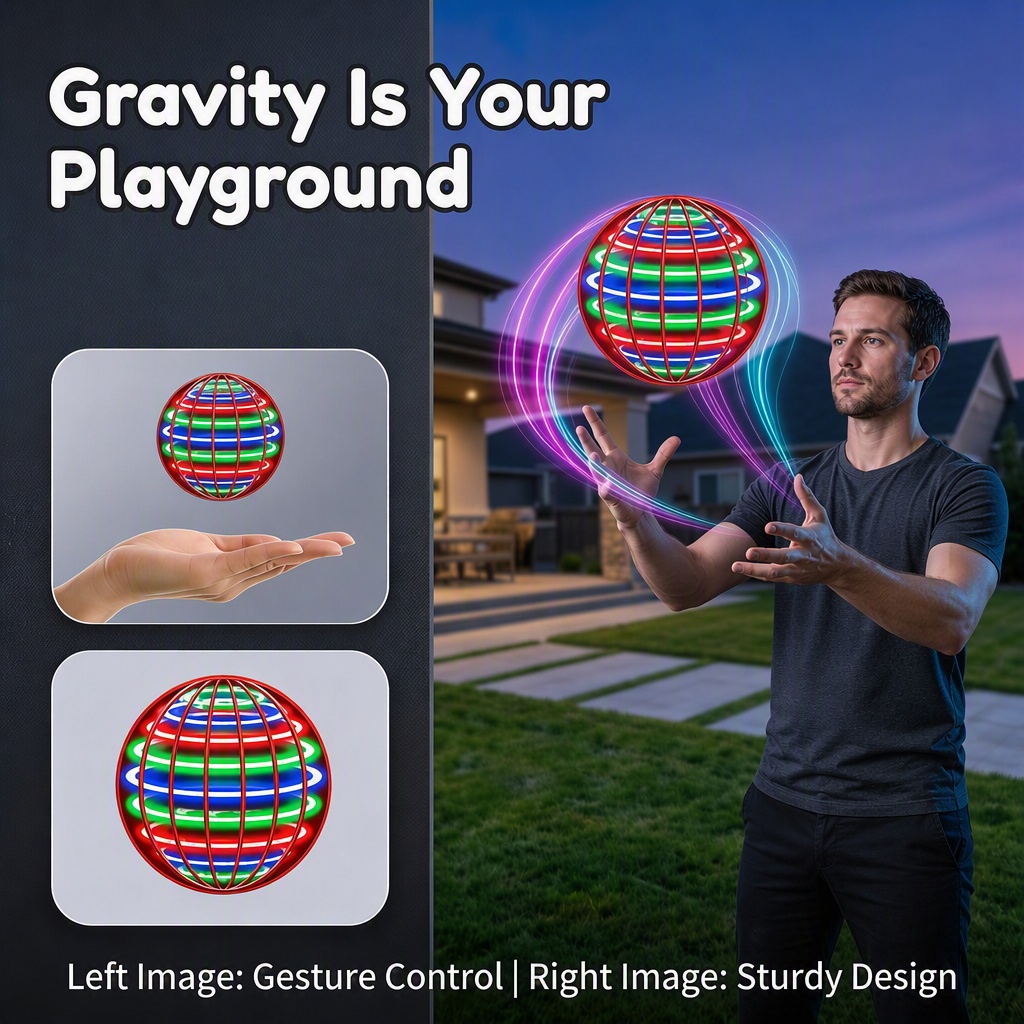 Magic Hand Control Flying Ball - огляд і ціна Drone Pro Rc Ufo