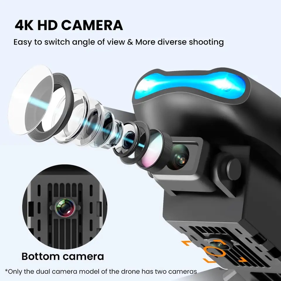 New Mini drone E99 4K WIFI HD  - огляд і ціна Drone Pro Rc Ufo