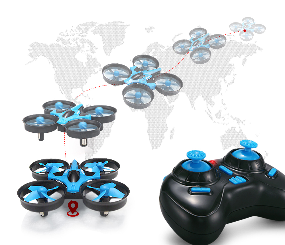 JJRC H36 Mini Rc Drone 4ch 6-A - огляд і ціна Drone Pro Rc Ufo