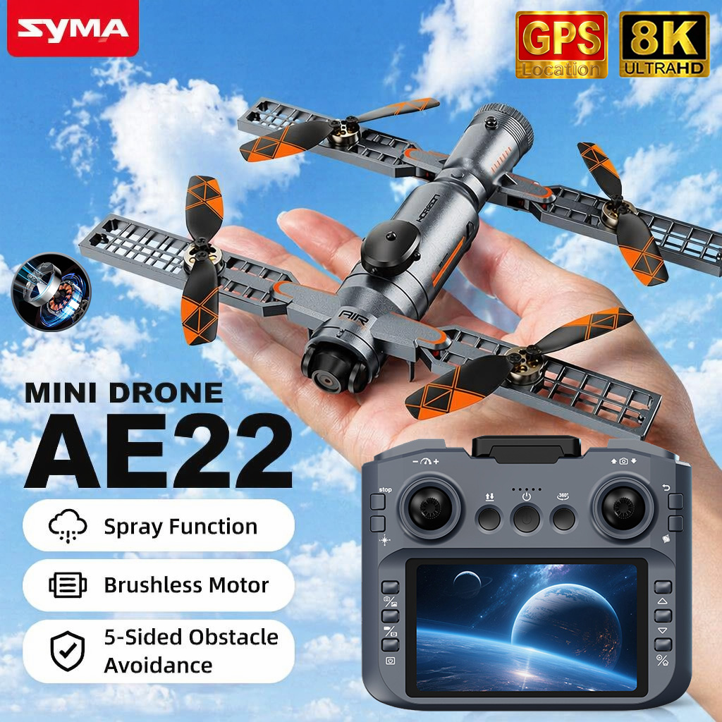 AE22 Foldable Drone 8K Dual Ca - огляд і ціна Drone Rc Price