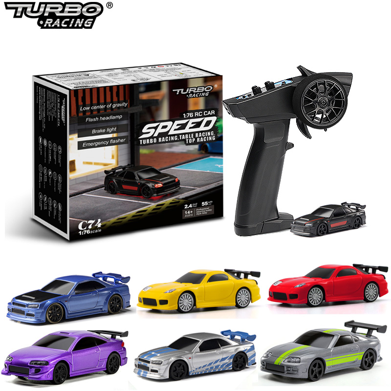 Turbo Racing 1:76 C64 C73 C72  - огляд і ціна Rc Drift Car Kit