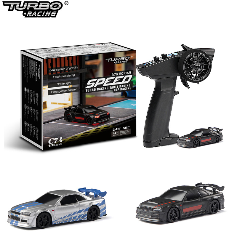 Turbo Racing 1:76 C64 C73 C72  - огляд і ціна Rc Drift Car Kit