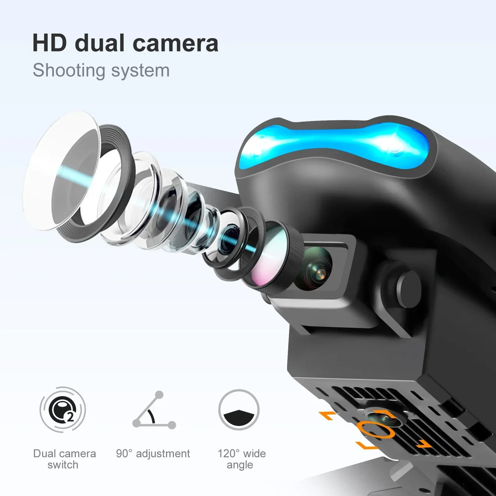 E99 K3 Pro HD 4K Drone with Du - огляд і ціна Drone Rc E99 K3