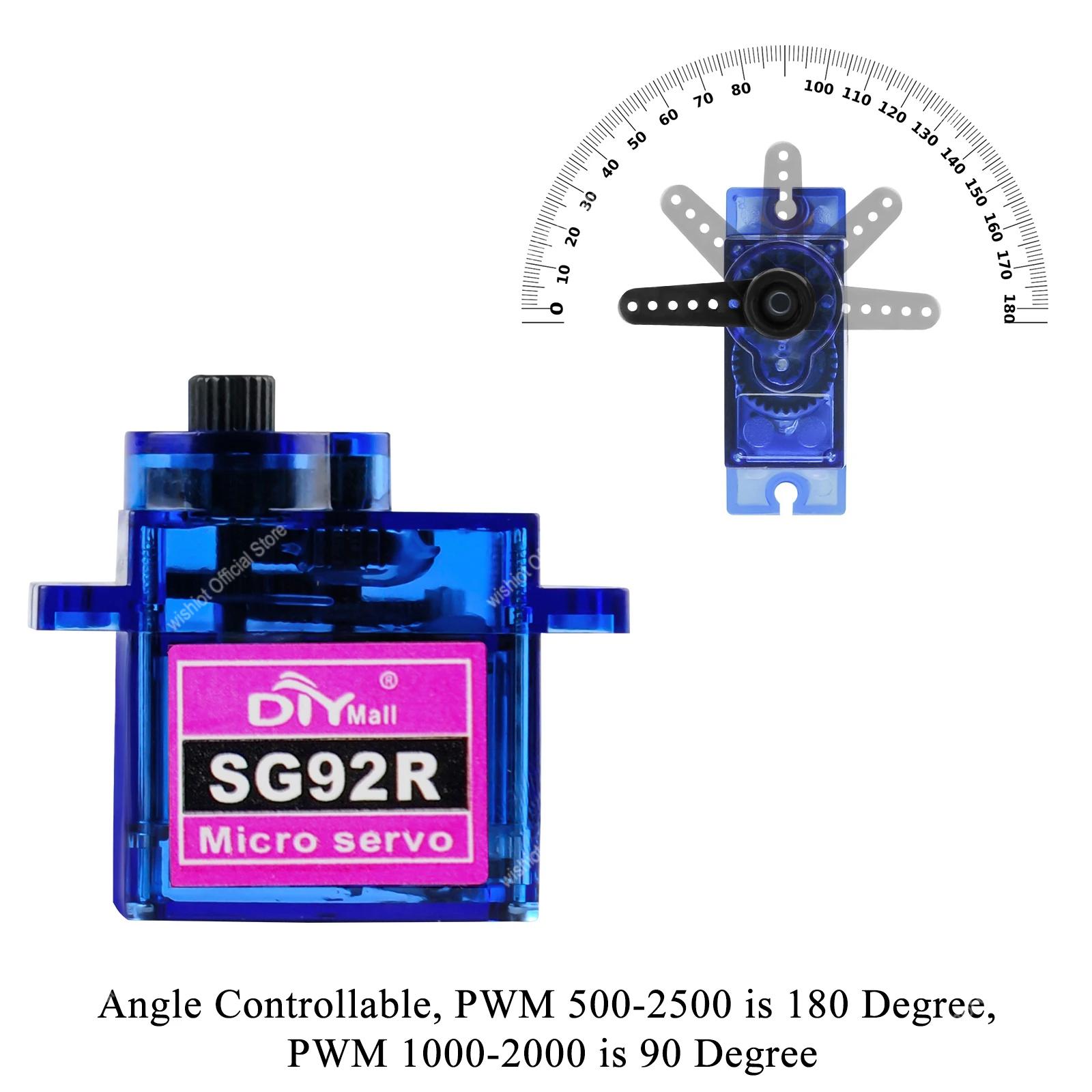 SG92R Micro Servo Motor 4.8-6V - огляд і ціна Drone Rcs