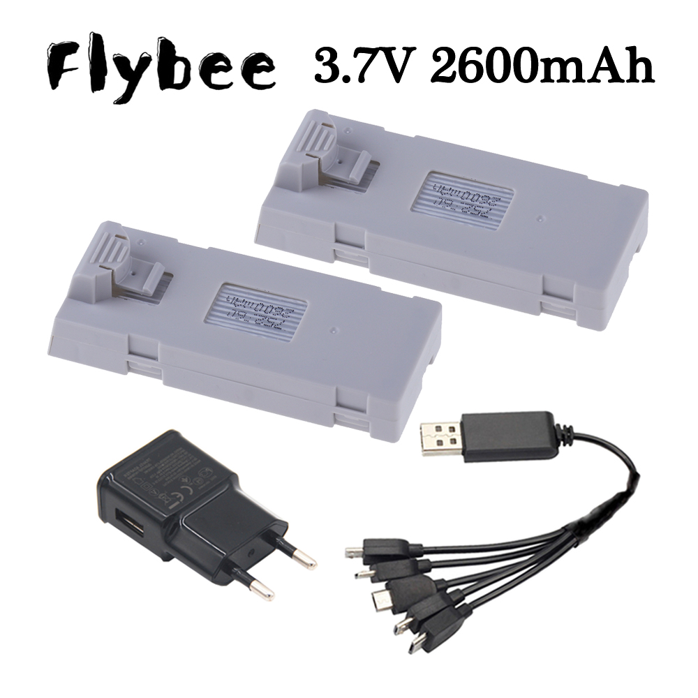 3.7V 2600mAh RC Drone Battery  - огляд і ціна Drone Rc E99 K3