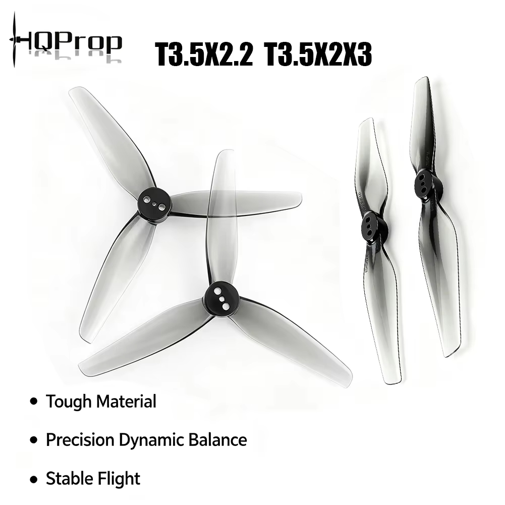 4Pairs HQProp T3.5X2.5X3 / 3.5 - огляд і ціна Drone Rc Race