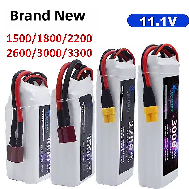 11.1V LiPo Battery 3S 1500mah  - огляд і ціна Drone Rc Race