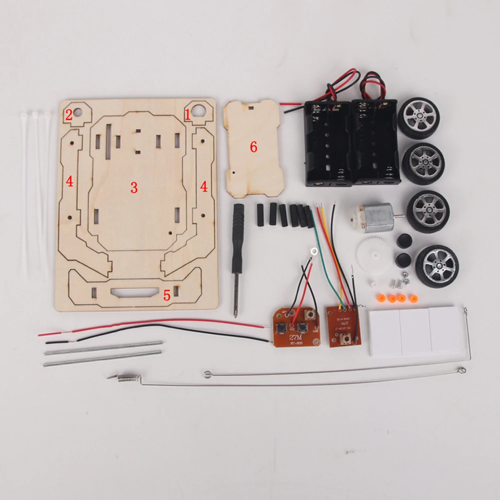 DIY RC Car Model Assemble Kit  - огляд і ціна Drone Or Rc Car