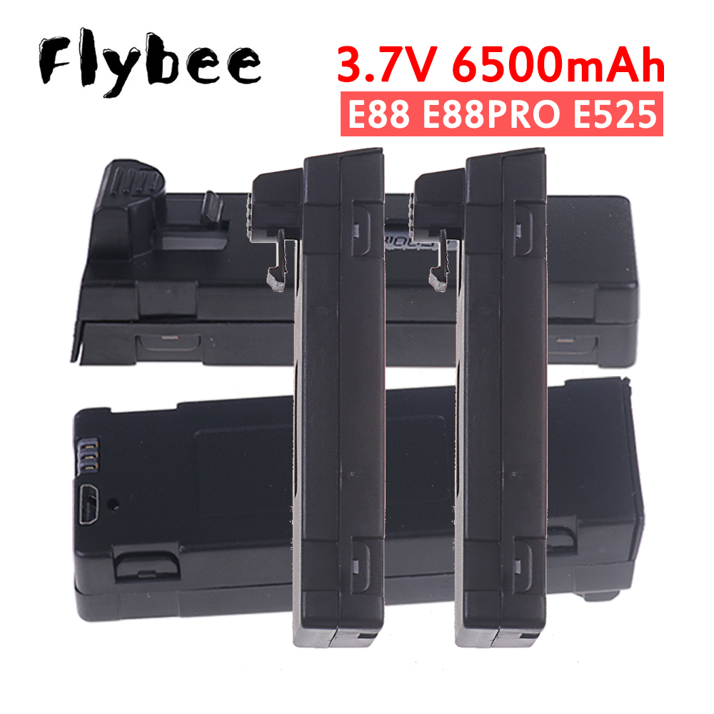 Rechargeable 3.7V 6500mAh E88P - огляд і ціна Drone Rc E99 K3