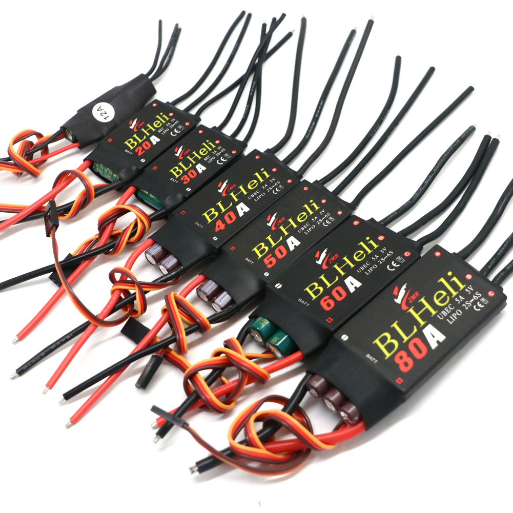 BLHeli Brushless ESC 80A 12A 2 - огляд і ціна Drone Rc Airplane