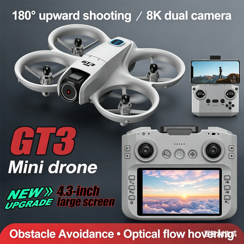 Mini Drone 2026 GT3/GT3 MAX Dr - огляд і ціна Drone Pro Rc Ufo