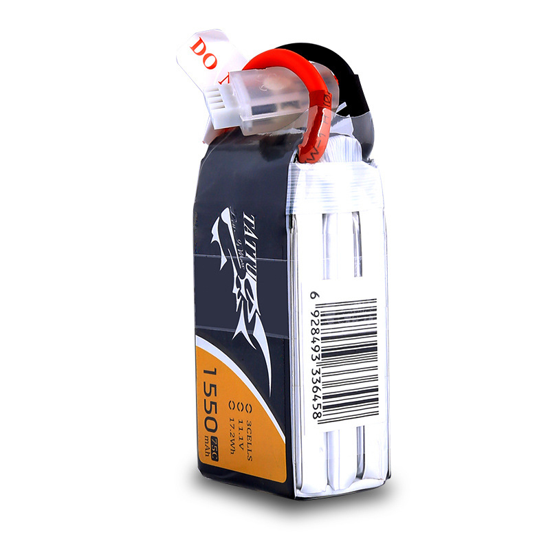 TATTU 3S 11.1V 1550mAh 75C LiP - огляд і ціна Drone Rc Race