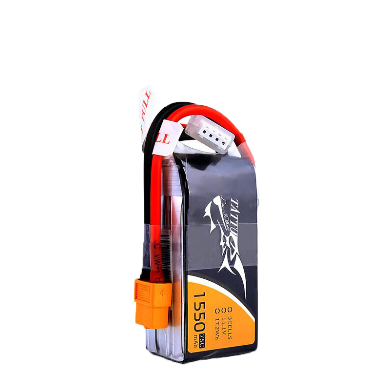 TATTU 3S 11.1V 1550mAh 75C LiP - огляд і ціна Drone Rc Race