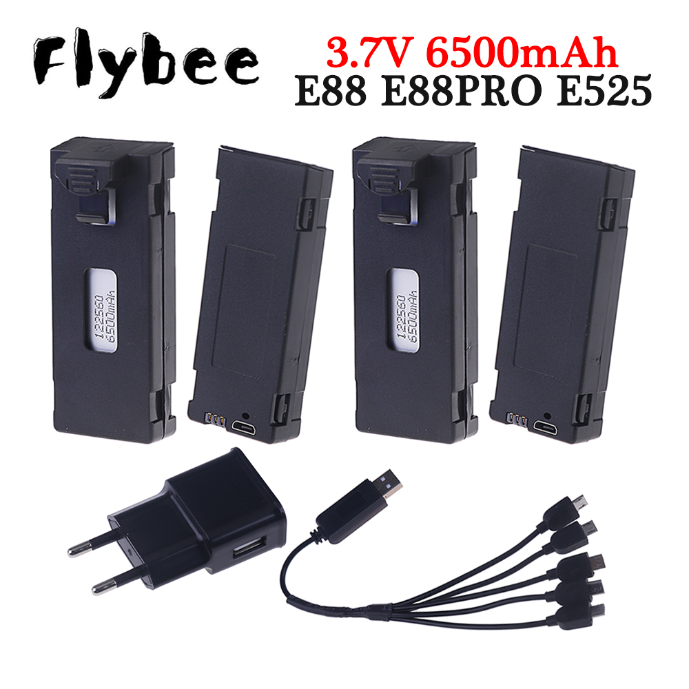 Rechargeable 3.7V 6500mAh Batt - огляд і ціна Drone Rc E99 K3